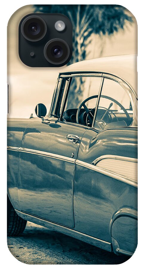 11x14 iPhone Case featuring the photograph 1957 Chevy Bel Air Standard 11x14 by Edward Fielding