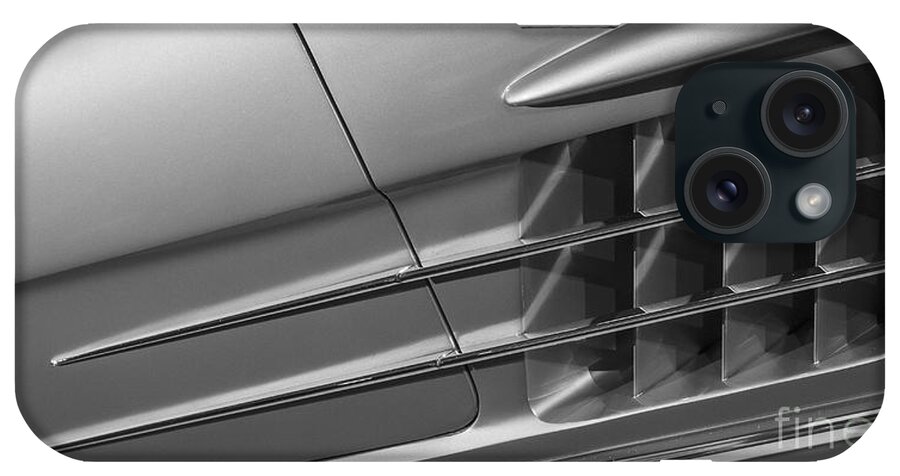 Mercedes Benz iPhone Case featuring the photograph 1957 Mercedes Benz 300 SL by Dennis Hedberg
