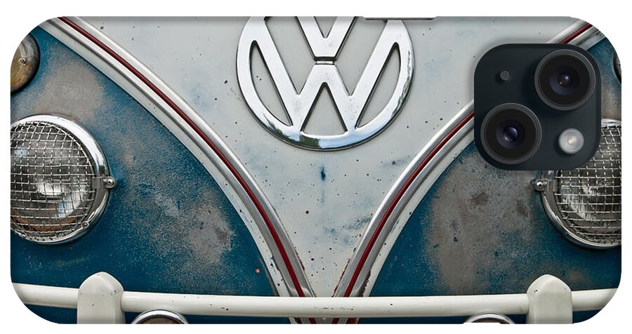 Volkswagen iPhone Case featuring the photograph 1965 VW Volkswagen Bus by Jani Freimann