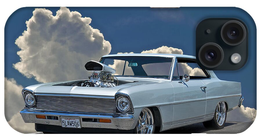 Alloy iPhone Case featuring the photograph 1967 Chevrolet Nova by Dave Koontz