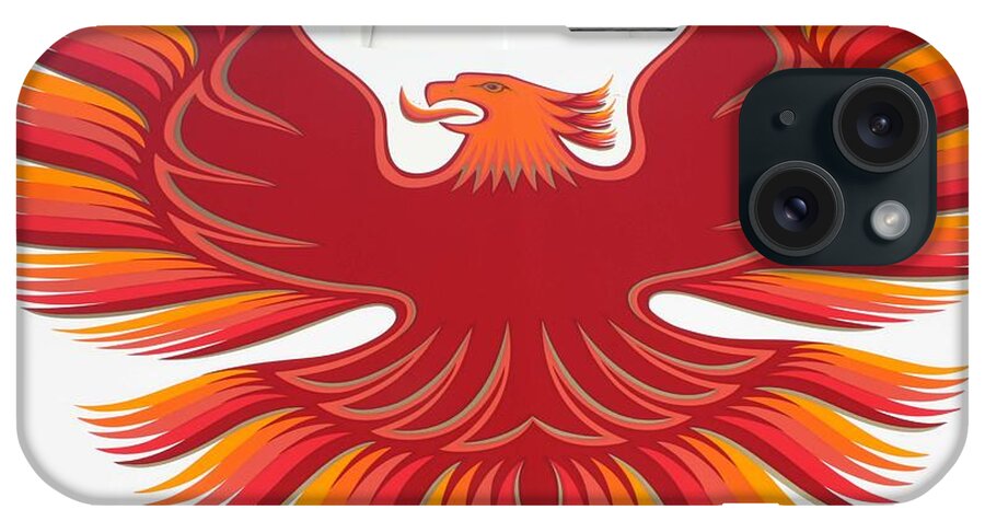 1979 Pontiac Firebird Emblem iPhone Case featuring the photograph 1979 Pontiac Firebird Emblem by John Telfer