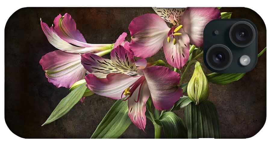 Alstroemeria iPhone Case featuring the photograph Alstroemeria 2 #2 by Endre Balogh