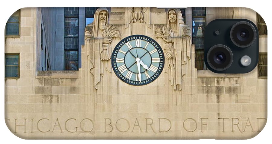 Chicago iPhone Case featuring the photograph Chicago Board of Trade #2 by John Babis