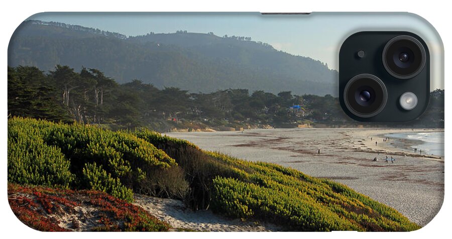 Coast iPhone Case featuring the photograph Coastal View - Ice Plant #2 by Suzanne Gaff