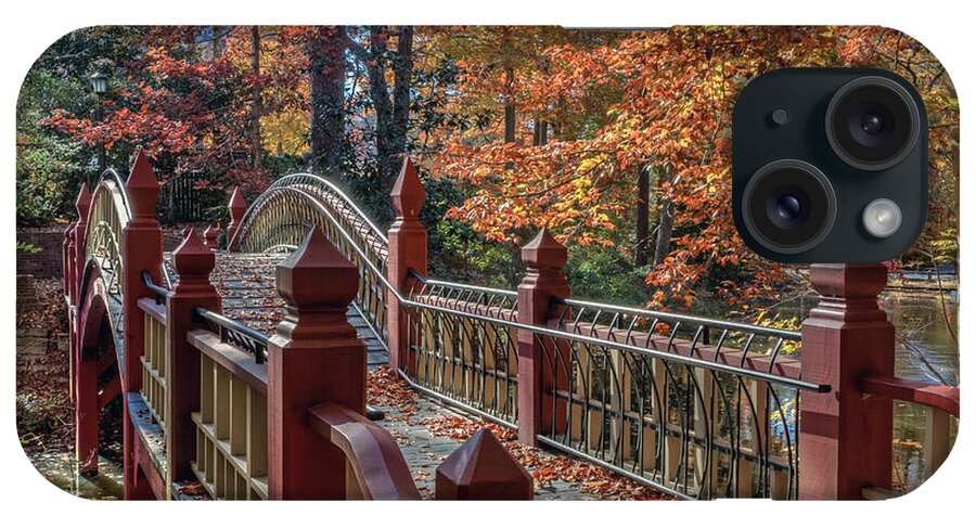 William & Mary iPhone Case featuring the photograph Crim Dell Bridge #2 by Jerry Gammon