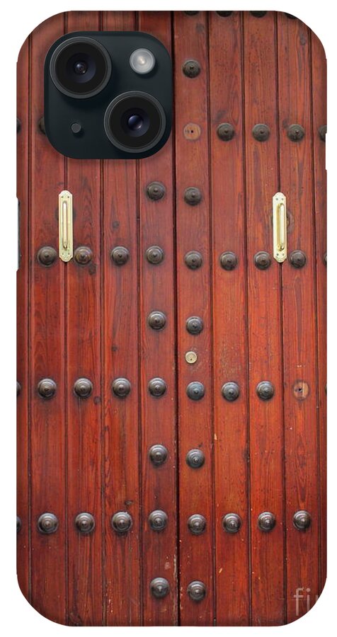 Door iPhone Case featuring the photograph Door in Jerez #4 by Chani Demuijlder