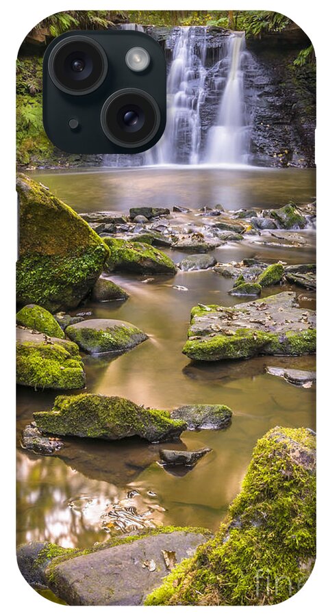 Airedale iPhone Case featuring the photograph Goit Stock Waterfall #2 by Mariusz Talarek