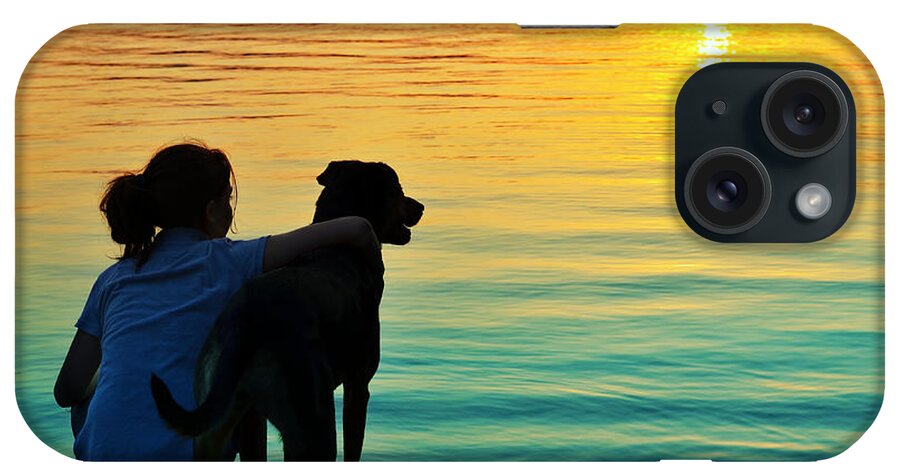 Dog iPhone Case featuring the photograph Island by Laura Fasulo