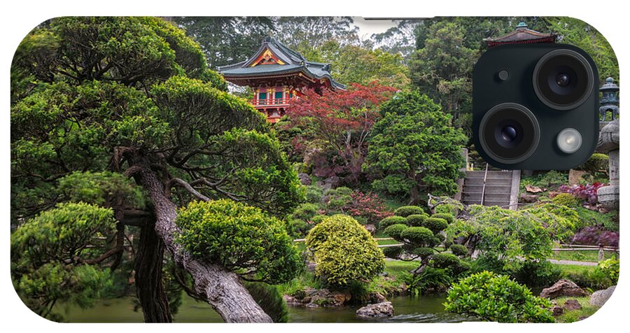 3scape iPhone Case featuring the photograph Japanese Tea Garden - Golden Gate Park #3 by Adam Romanowicz