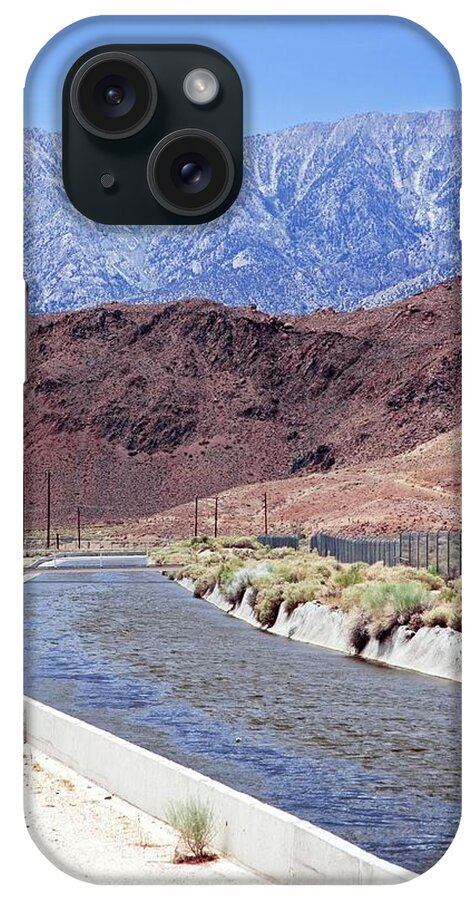 North America iPhone Case featuring the photograph Los Angeles Aqueduct #2 by Jim West