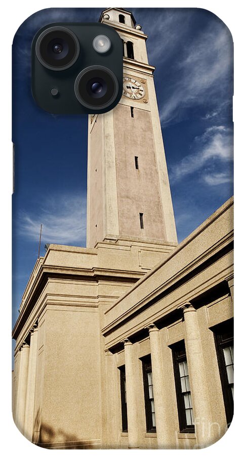 Lsu iPhone Case featuring the photograph Memorial Tower - LSU #2 by Scott Pellegrin