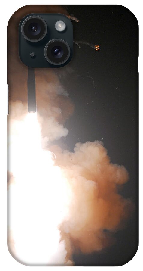 Missile iPhone Case featuring the photograph Minuteman IIi Missile Test #2 by Science Source