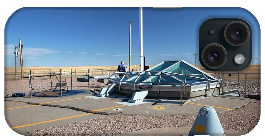 Missile iPhone Case featuring the photograph Minuteman Missile Silo #2 by Jim West