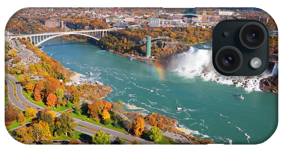 Niagara Falls iPhone Case featuring the photograph Niagara Falls Autumn #2 by Charline Xia