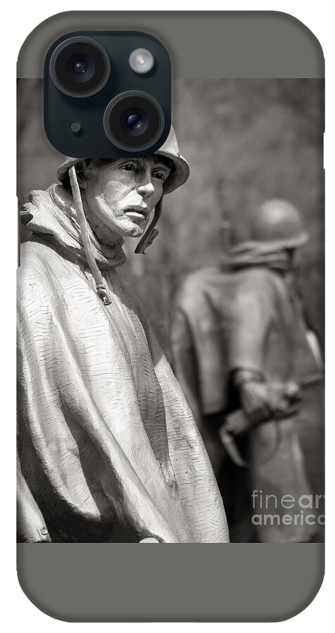 Statues iPhone Case featuring the photograph In Our Nation's Service by Geoff Crego