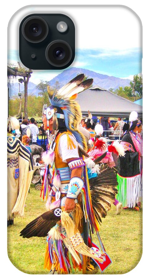 Paiute iPhone Case featuring the photograph Paiute Powwow #1 by Marilyn Diaz