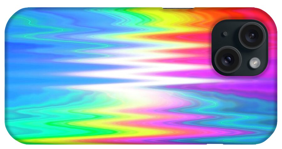 Artwork iPhone Case featuring the photograph Prismatic Pattern #2 by Mehau Kulyk