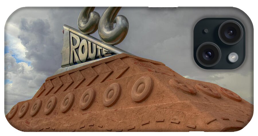 Route 66 iPhone Case featuring the photograph Route 66 #1 by Ricky Barnard