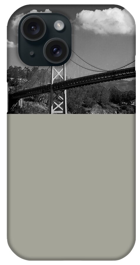 California iPhone Case featuring the photograph San Francisco Bay Bridge #3 by Alexander Fedin