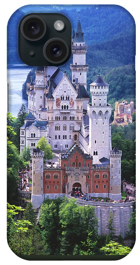 Hohenschwangau iPhone Case featuring the photograph Schloss Neuschwanstein #2 by Timm Chapman
