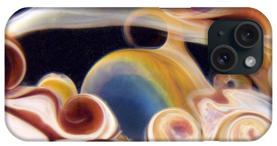 Planet iPhone Case featuring the mixed media Stratosphere #2 by Jubilant Art