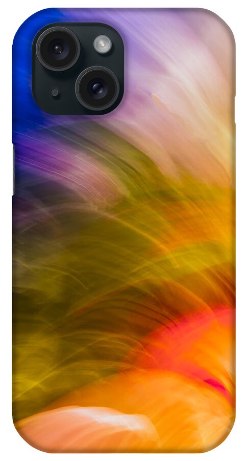 Abstract Flower iPhone Case featuring the photograph Summer Bloom by Jon Glaser
