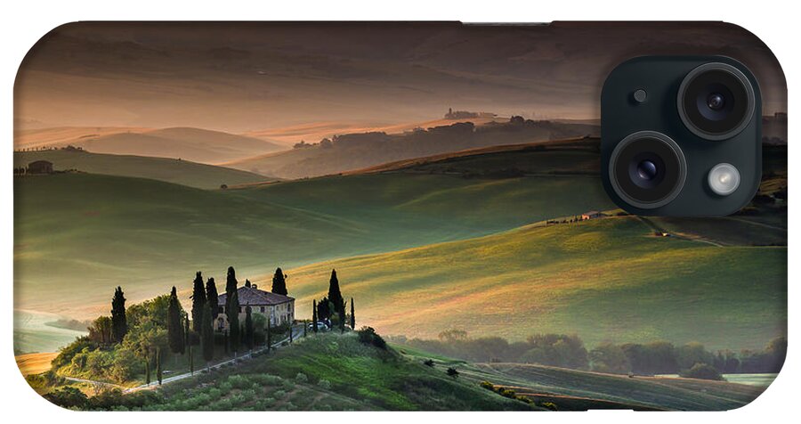 Agriculture iPhone Case featuring the photograph Tuscany #2 by Francesco Riccardo Iacomino
