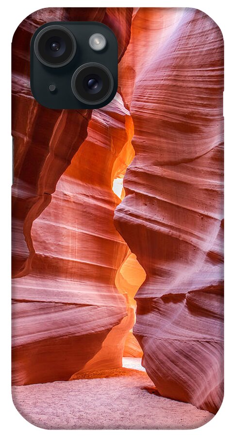 Antelope iPhone Case featuring the photograph Upper Antelope slot canyon #2 by Pierre Leclerc Photography