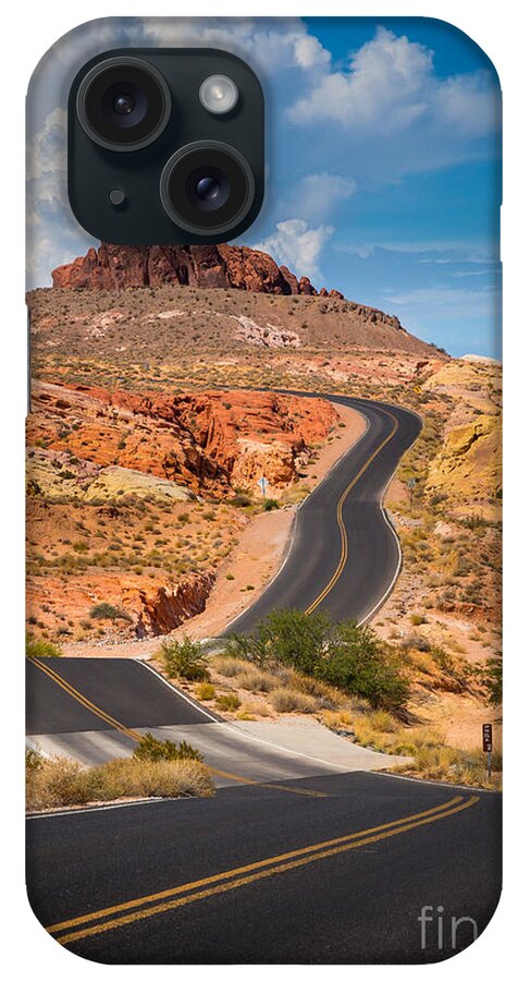 America iPhone Case featuring the photograph Valley of Fire #2 by Inge Johnsson