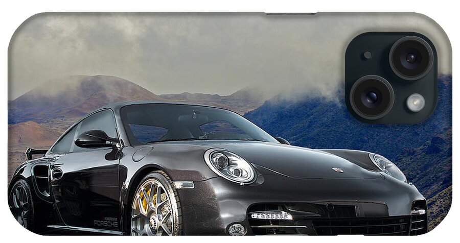Auto iPhone Case featuring the photograph 2012 Porsche Turbo S by Dave Koontz
