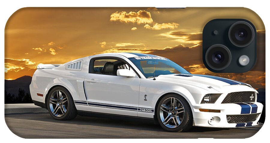 Alloy iPhone Case featuring the photograph 2013 Shelby Mustang GT500 by Dave Koontz