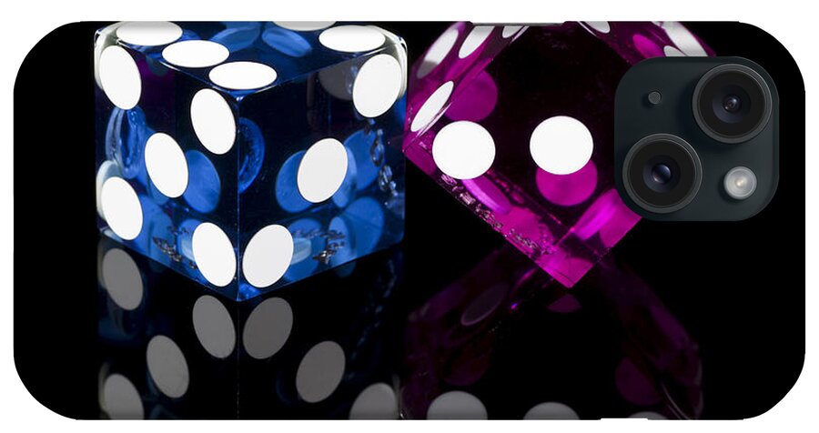 Dice iPhone Case featuring the photograph Colorful Dice #22 by Raul Rodriguez