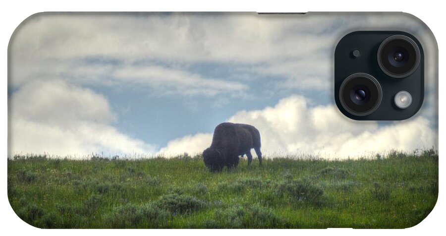 Yellowstone National Park Wyoming iPhone Case featuring the photograph Yellowstone National Park Wyoming #22 by Paul James Bannerman
