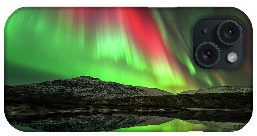 Nobody iPhone Case featuring the photograph Aurora Borealis #24 by Tommy Eliassen