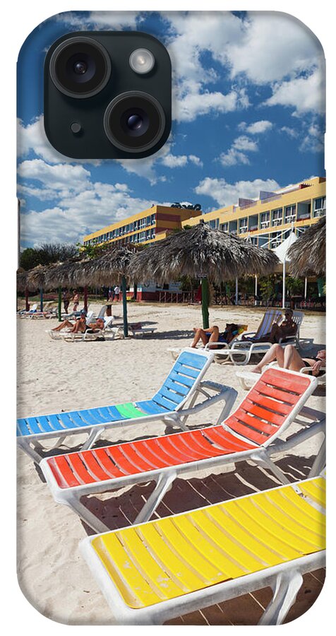 Beach iPhone Case featuring the photograph Cuba, Sancti Spiritus Province #27 by Walter Bibikow