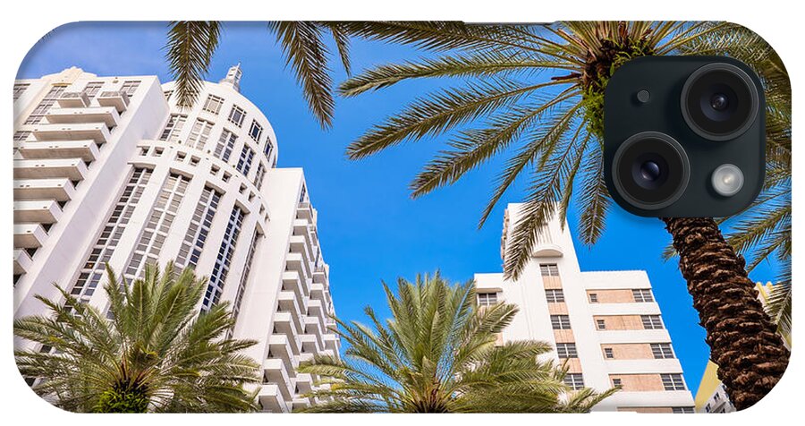 Architecture iPhone Case featuring the photograph Miami Beach #27 by Raul Rodriguez
