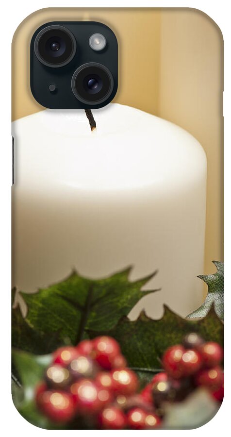 Cone iPhone Case featuring the photograph Advent wreath #28 by U Schade
