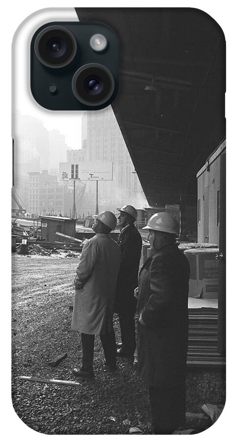 Wtc iPhone Case featuring the photograph Twin Towers #29 by William Haggart