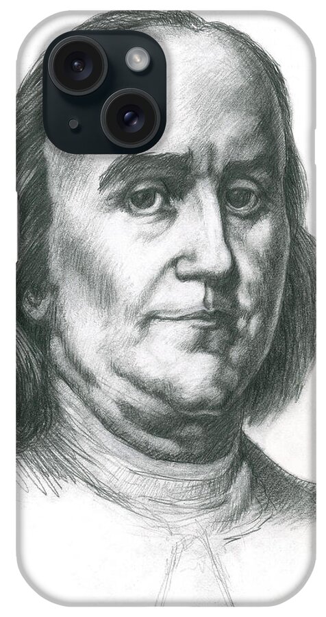 Benjamin Franklin iPhone Case featuring the photograph Benjamin Franklin #3 by Spencer Sutton