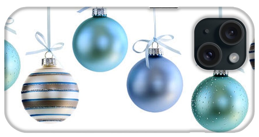 Christmas iPhone Case featuring the photograph Christmas ornaments 4 by Elena Elisseeva