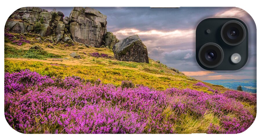 Airedale iPhone Case featuring the photograph Cow and Calf Rocks by Mariusz Talarek