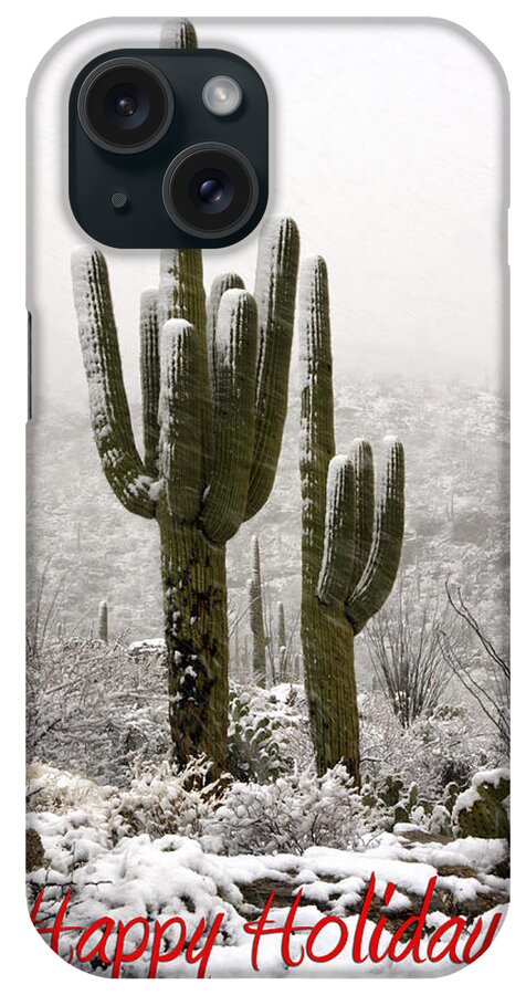Arizona iPhone Case featuring the photograph Happy Holidays #2 by Saija Lehtonen