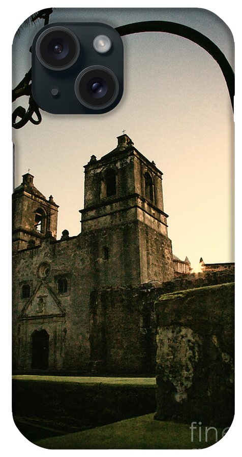 Mission iPhone Case featuring the photograph Mission Concepcion #3 by Iris Greenwell