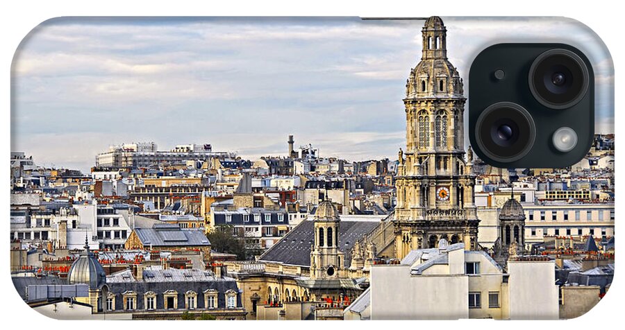 Paris iPhone Case featuring the photograph Paris rooftops 2 by Elena Elisseeva