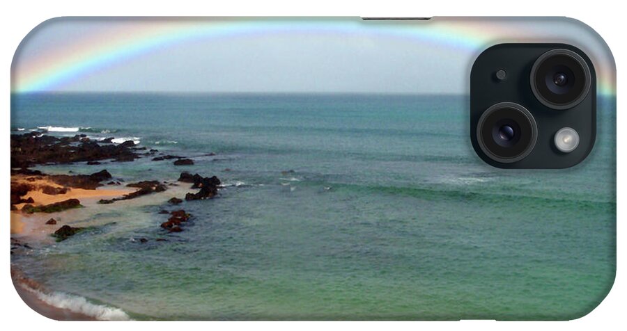 Rainbow iPhone Case featuring the photograph Perfect by Suzette Kallen