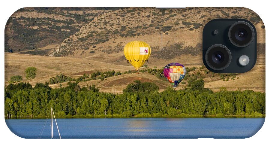 Colorado iPhone Case featuring the photograph Rocky Mountain Balloon Festival #3 by Steven Krull