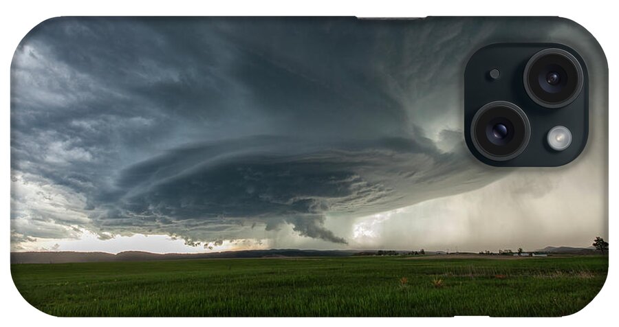 Cloud iPhone Case featuring the photograph Supercell Thunderstorm #3 by Roger Hill/science Photo Library