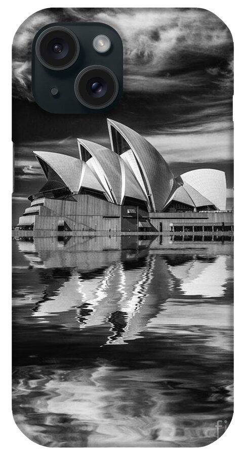 Sydney Opera House iPhone Case featuring the photograph Sydney Opera House abstract #3 by Sheila Smart Fine Art Photography