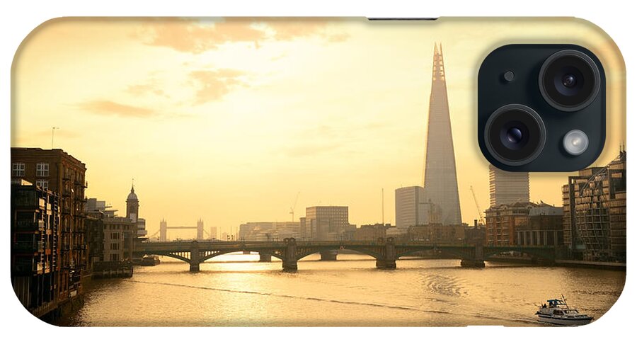 London iPhone Case featuring the photograph The Shard #3 by Songquan Deng