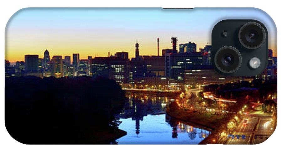 Tokyo Tower iPhone Case featuring the photograph Tokyo Panorama At Sunrise #3 by Vladimir Zakharov